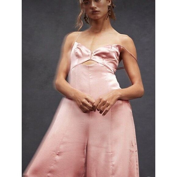 Free People Abbie Jumpsuit Size 12 - Picture 3 of 8